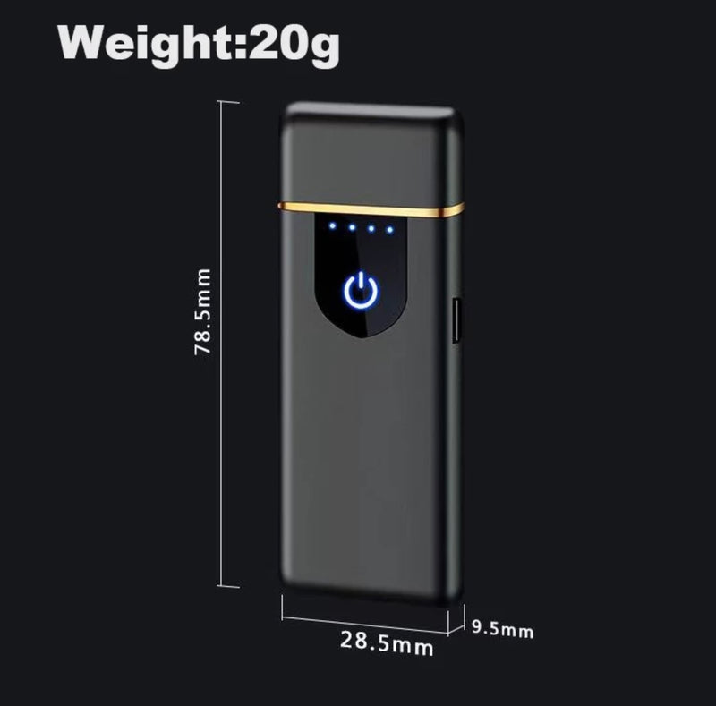 Flameless Cigarette Lighter | USB Rechargeable | Gasless No Butane Plasma  Arc